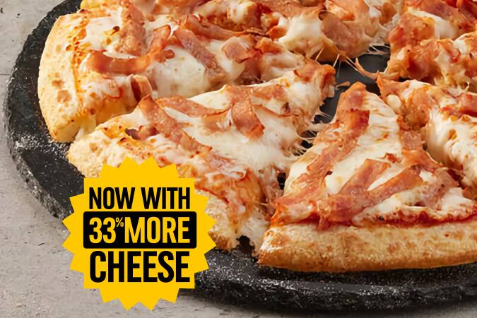 Domino's Ham & Cheese Pizza
